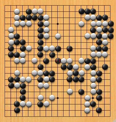 A Sample game of 'Go'
